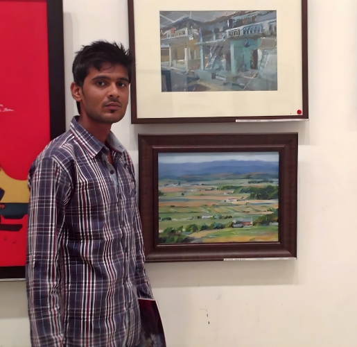 2013: The Bombay Art Society, Jahangir Art Gallery, Mumbai